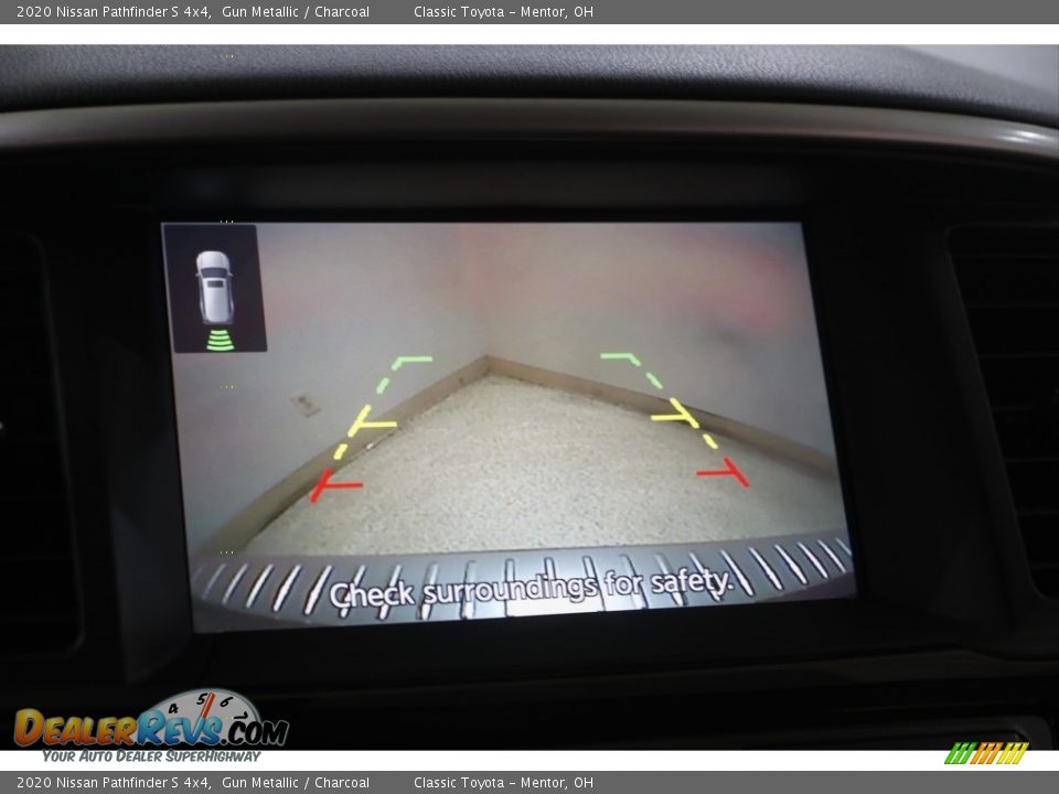 2020 Nissan Pathfinder S 4x4 Gun Metallic / Charcoal Photo #13