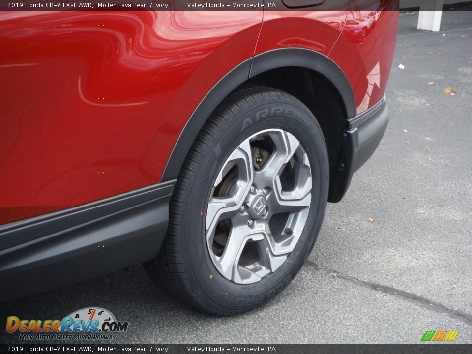 2019 Honda CR-V EX-L AWD Molten Lava Pearl / Ivory Photo #4