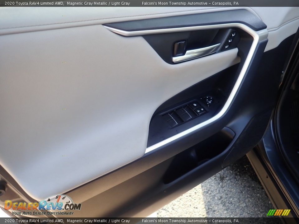 2020 Toyota RAV4 Limited AWD Magnetic Gray Metallic / Light Gray Photo #20