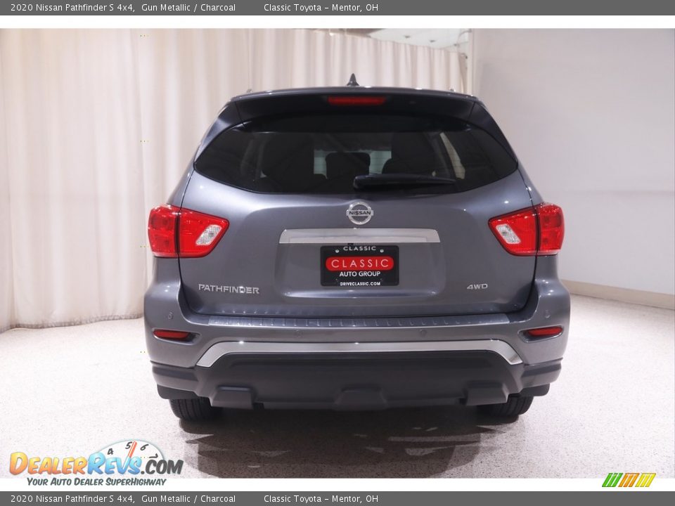 2020 Nissan Pathfinder S 4x4 Gun Metallic / Charcoal Photo #20