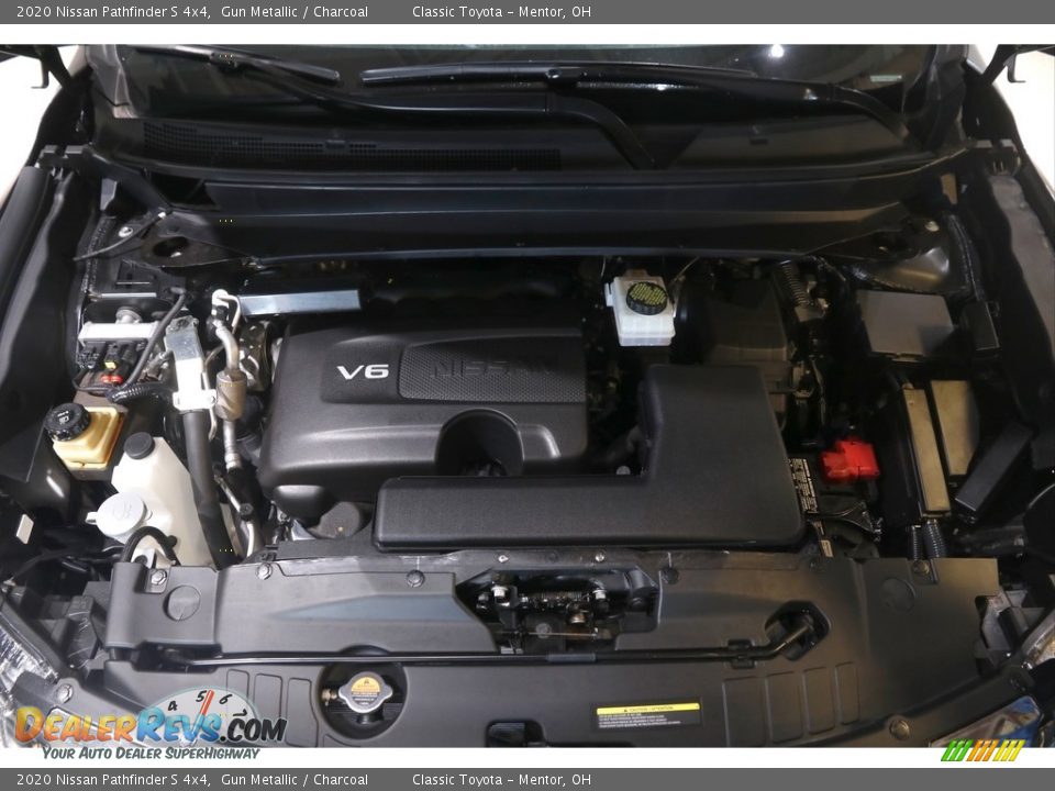 2020 Nissan Pathfinder S 4x4 Gun Metallic / Charcoal Photo #21
