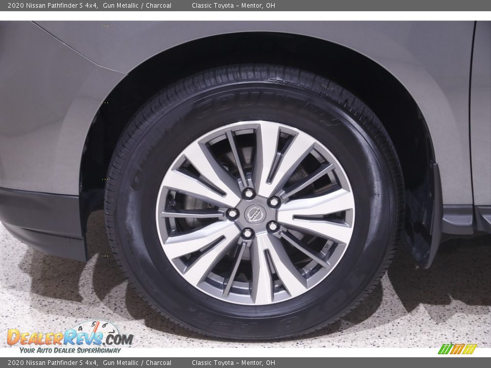 2020 Nissan Pathfinder S 4x4 Gun Metallic / Charcoal Photo #22