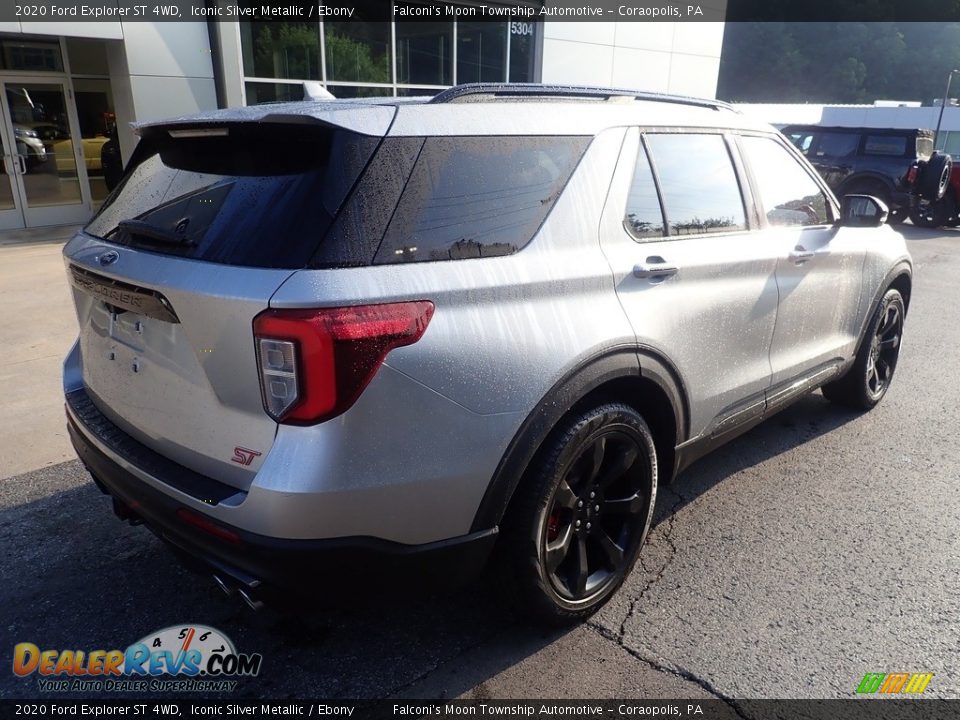 2020 Ford Explorer ST 4WD Iconic Silver Metallic / Ebony Photo #2