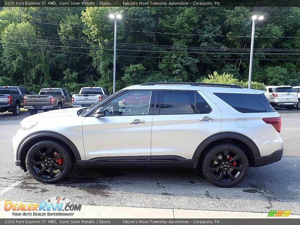 Iconic Silver Metallic 2020 Ford Explorer ST 4WD Photo #6