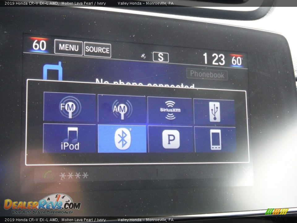 2019 Honda CR-V EX-L AWD Molten Lava Pearl / Ivory Photo #20