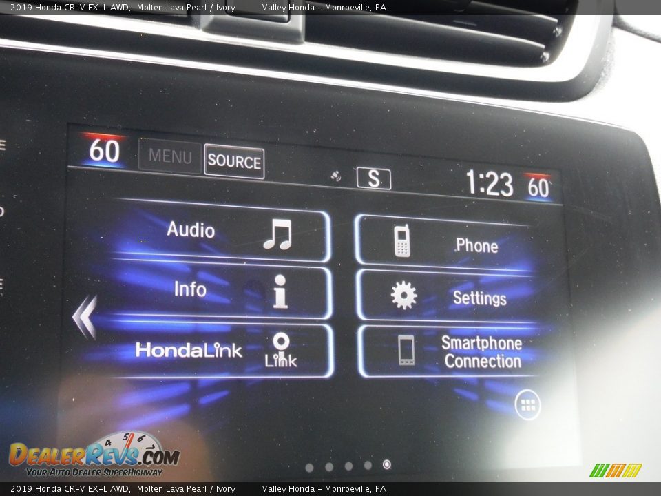 2019 Honda CR-V EX-L AWD Molten Lava Pearl / Ivory Photo #21