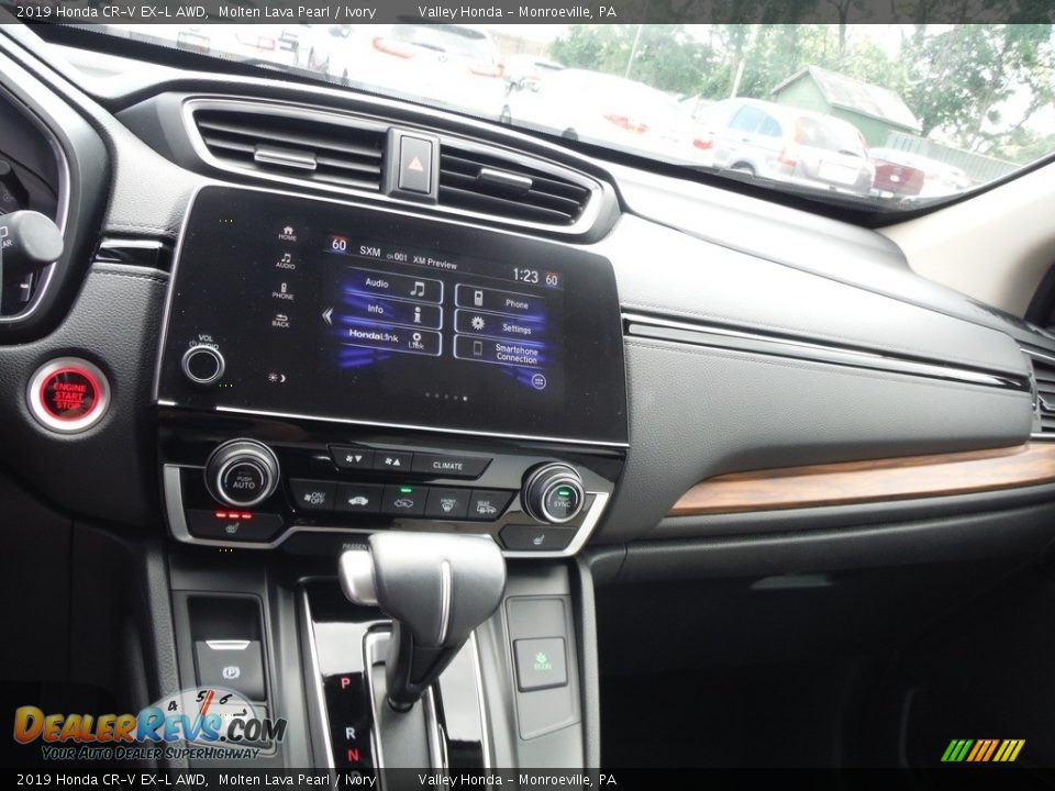 2019 Honda CR-V EX-L AWD Molten Lava Pearl / Ivory Photo #22