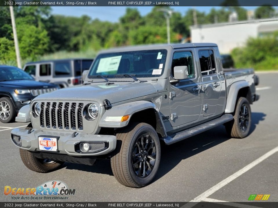 2022 Jeep Gladiator Overland 4x4 Sting-Gray / Black Photo #1