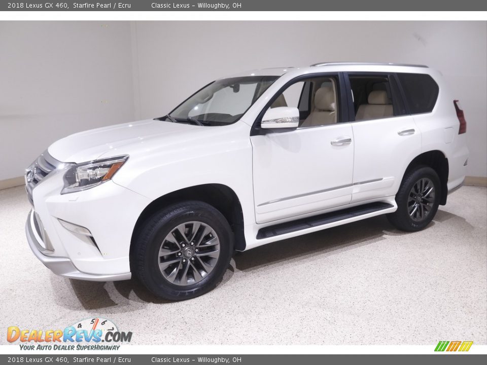 2018 Lexus GX 460 Starfire Pearl / Ecru Photo #3