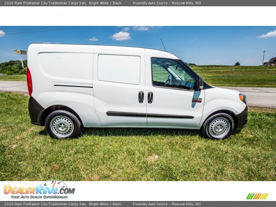 2016 Ram ProMaster City Tradesman Cargo Van Bright White / Black Photo #3