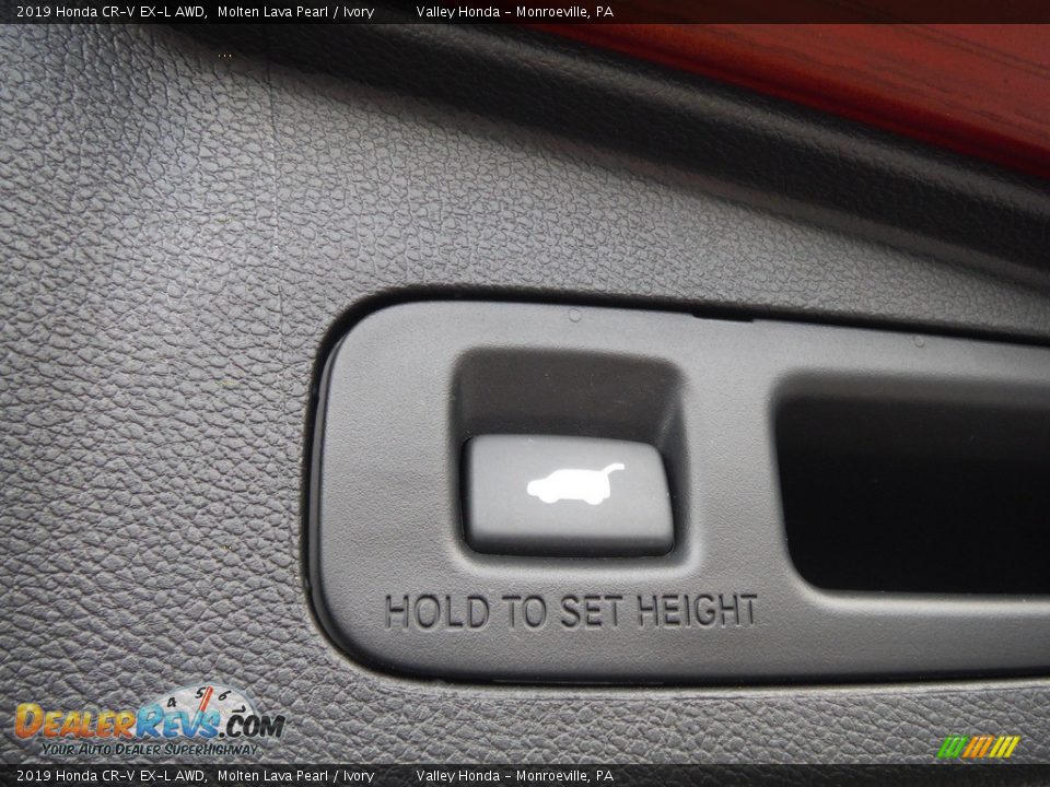 2019 Honda CR-V EX-L AWD Molten Lava Pearl / Ivory Photo #33