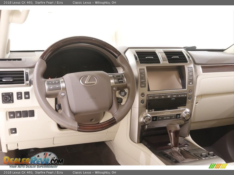 2018 Lexus GX 460 Starfire Pearl / Ecru Photo #6