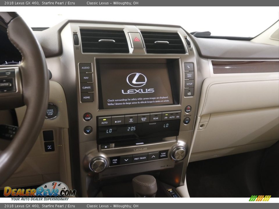 2018 Lexus GX 460 Starfire Pearl / Ecru Photo #9