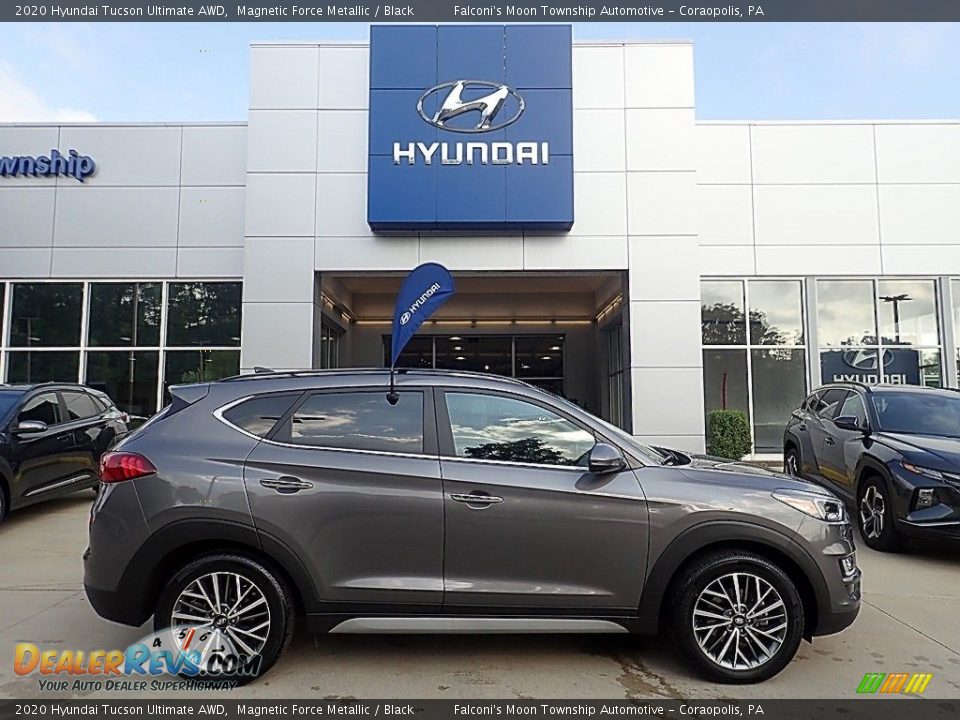 2020 Hyundai Tucson Ultimate AWD Magnetic Force Metallic / Black Photo #1
