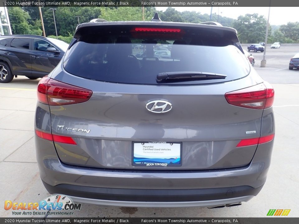 2020 Hyundai Tucson Ultimate AWD Magnetic Force Metallic / Black Photo #3