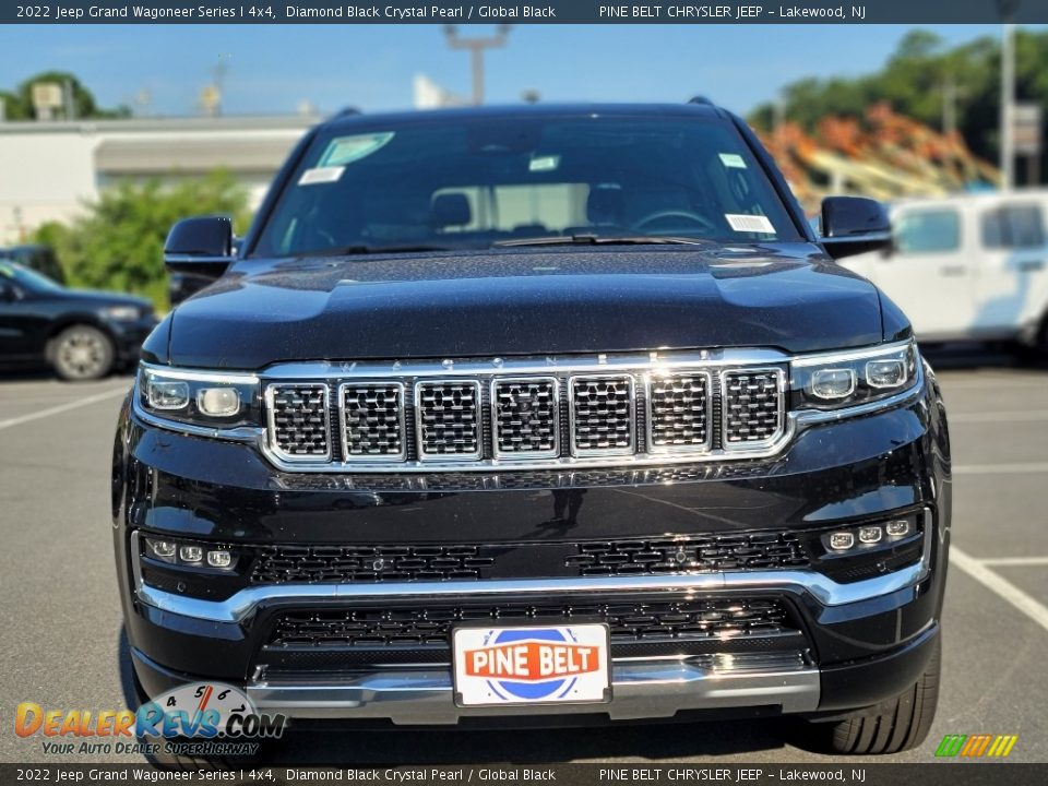 2022 Jeep Grand Wagoneer Series I 4x4 Diamond Black Crystal Pearl / Global Black Photo #3