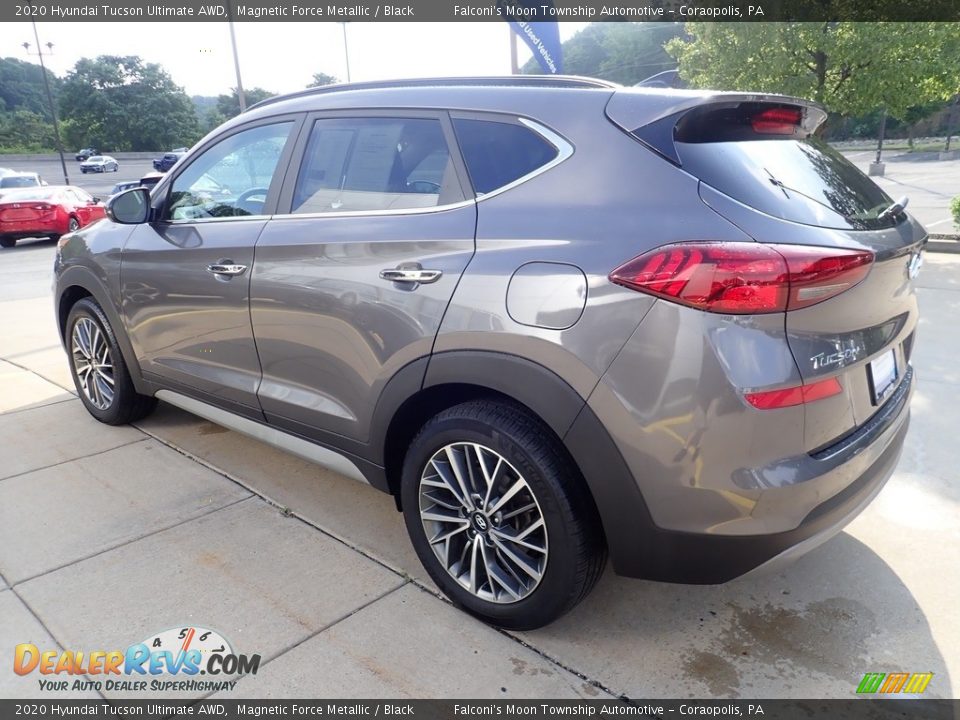 2020 Hyundai Tucson Ultimate AWD Magnetic Force Metallic / Black Photo #5