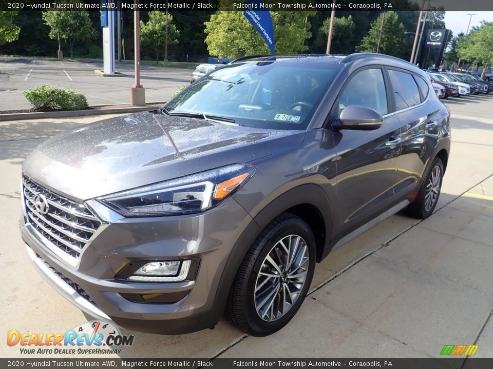 2020 Hyundai Tucson Ultimate AWD Magnetic Force Metallic / Black Photo #7