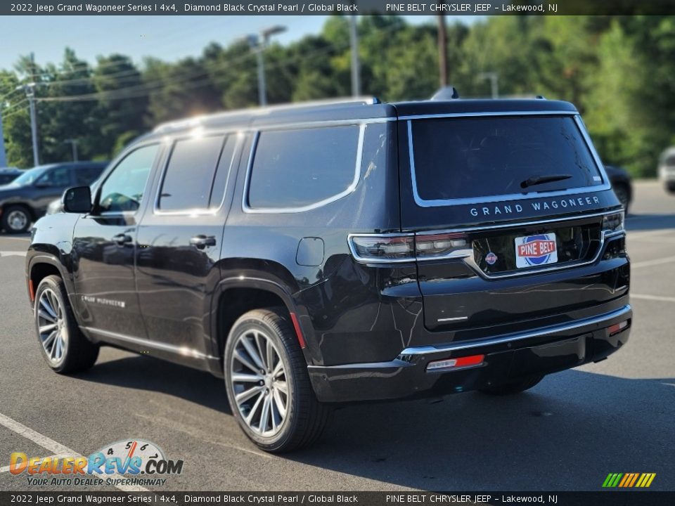 2022 Jeep Grand Wagoneer Series I 4x4 Diamond Black Crystal Pearl / Global Black Photo #6