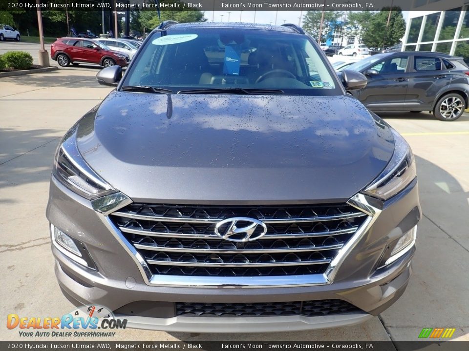 2020 Hyundai Tucson Ultimate AWD Magnetic Force Metallic / Black Photo #8