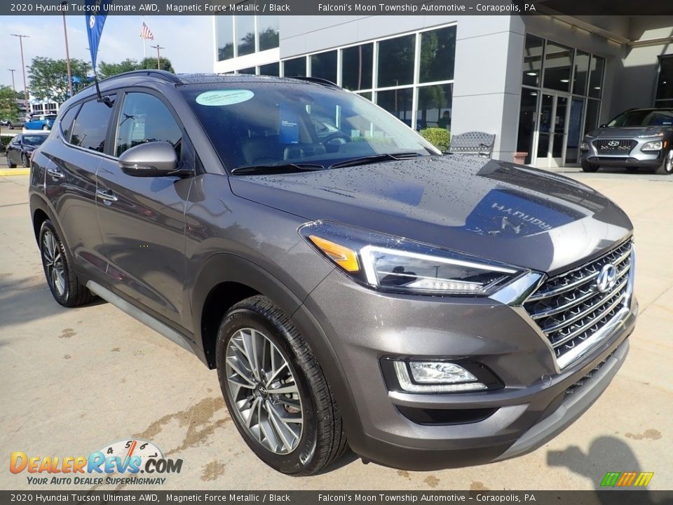 2020 Hyundai Tucson Ultimate AWD Magnetic Force Metallic / Black Photo #9