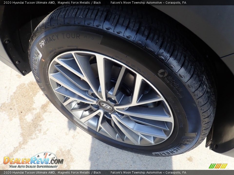 2020 Hyundai Tucson Ultimate AWD Magnetic Force Metallic / Black Photo #10