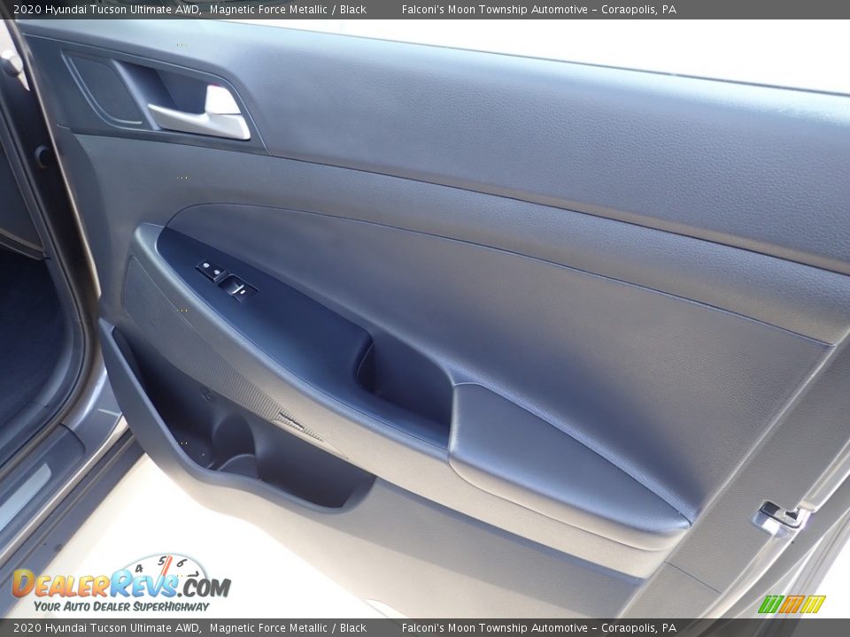 2020 Hyundai Tucson Ultimate AWD Magnetic Force Metallic / Black Photo #16