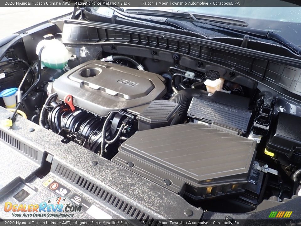 2020 Hyundai Tucson Ultimate AWD Magnetic Force Metallic / Black Photo #30