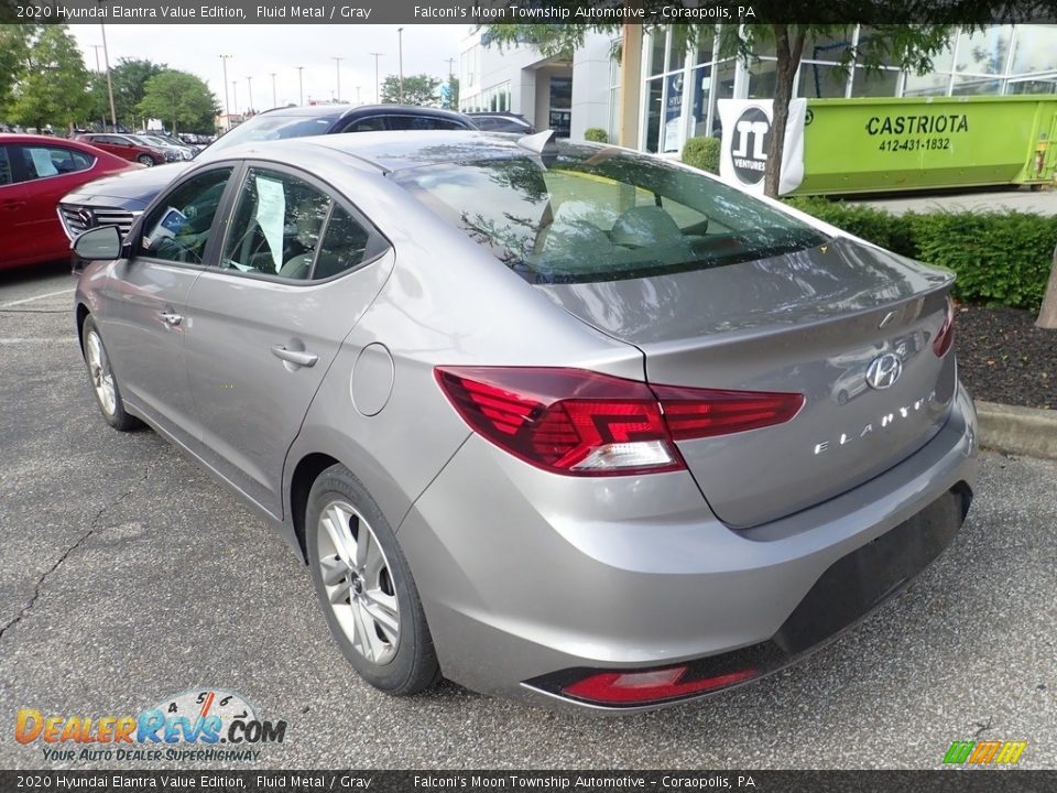 2020 Hyundai Elantra Value Edition Fluid Metal / Gray Photo #2