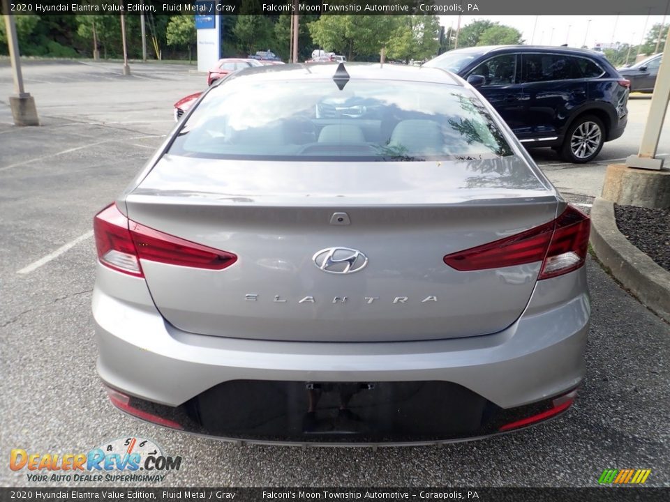 2020 Hyundai Elantra Value Edition Fluid Metal / Gray Photo #3
