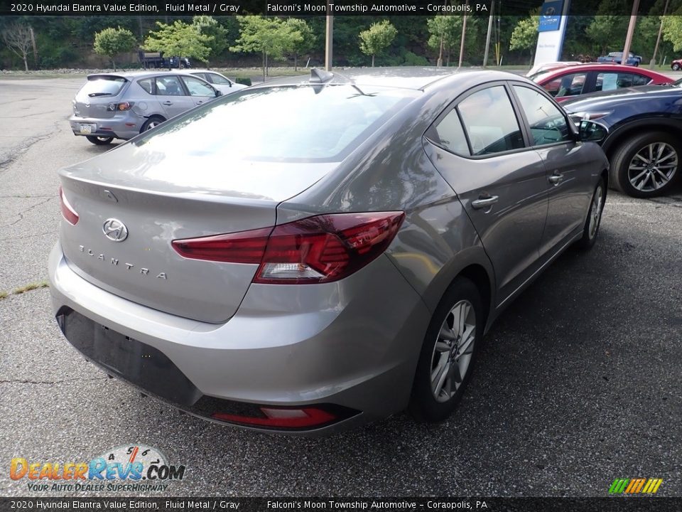 2020 Hyundai Elantra Value Edition Fluid Metal / Gray Photo #4