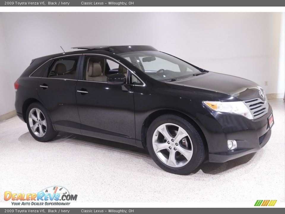 2009 Toyota Venza V6 Black / Ivory Photo #1