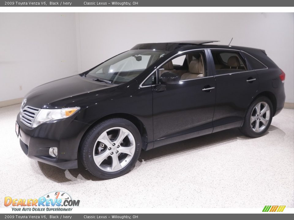 2009 Toyota Venza V6 Black / Ivory Photo #3