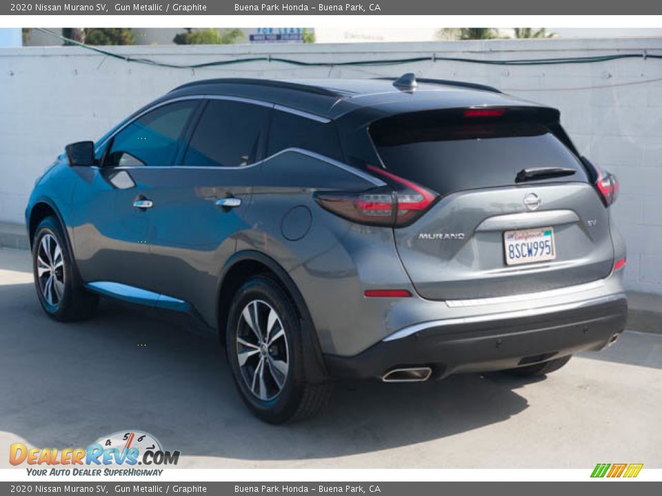 2020 Nissan Murano SV Gun Metallic / Graphite Photo #2