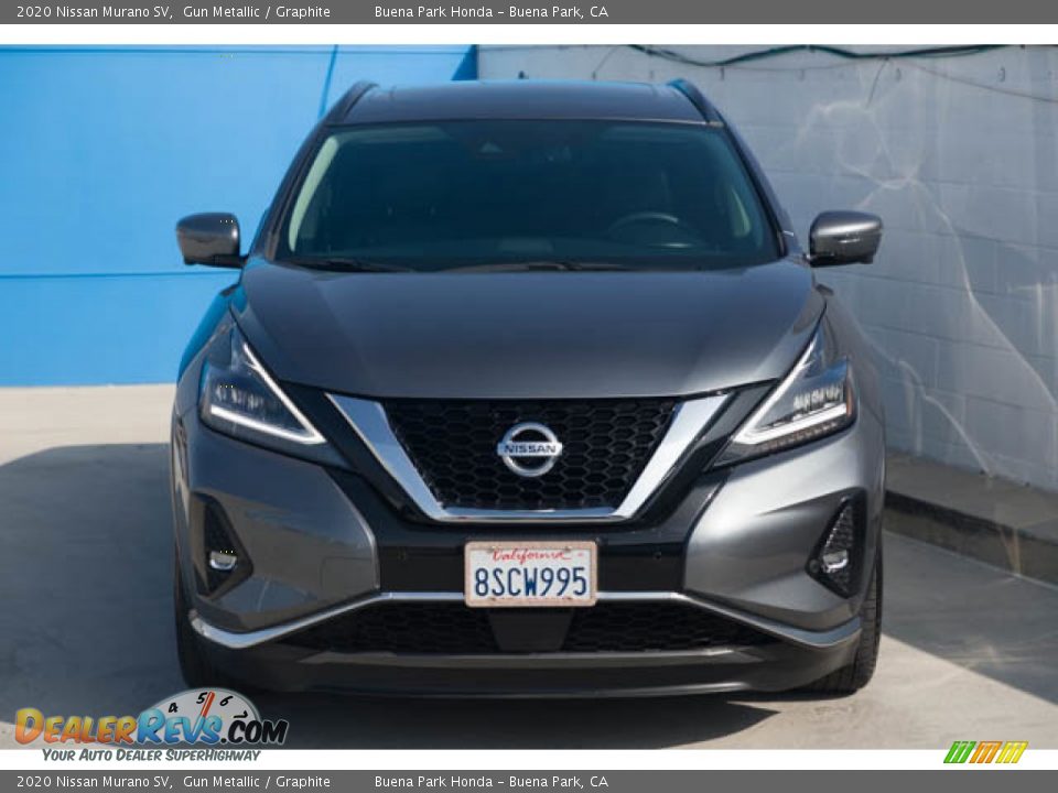 2020 Nissan Murano SV Gun Metallic / Graphite Photo #7