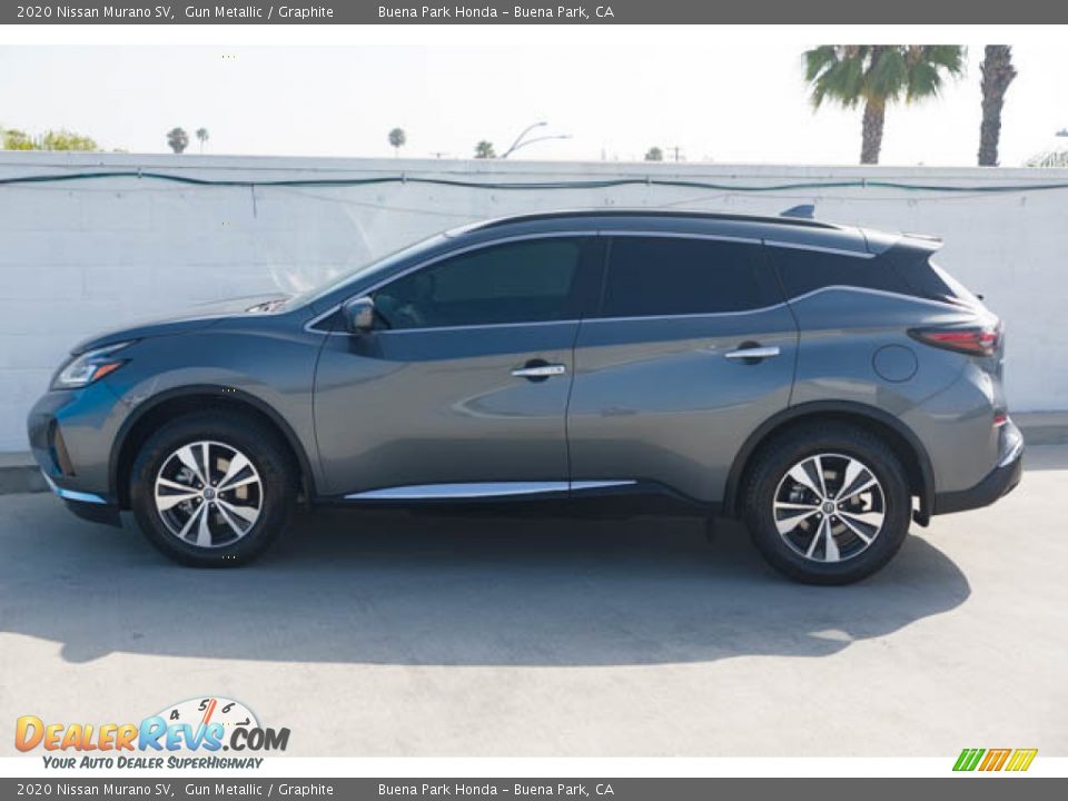 2020 Nissan Murano SV Gun Metallic / Graphite Photo #8