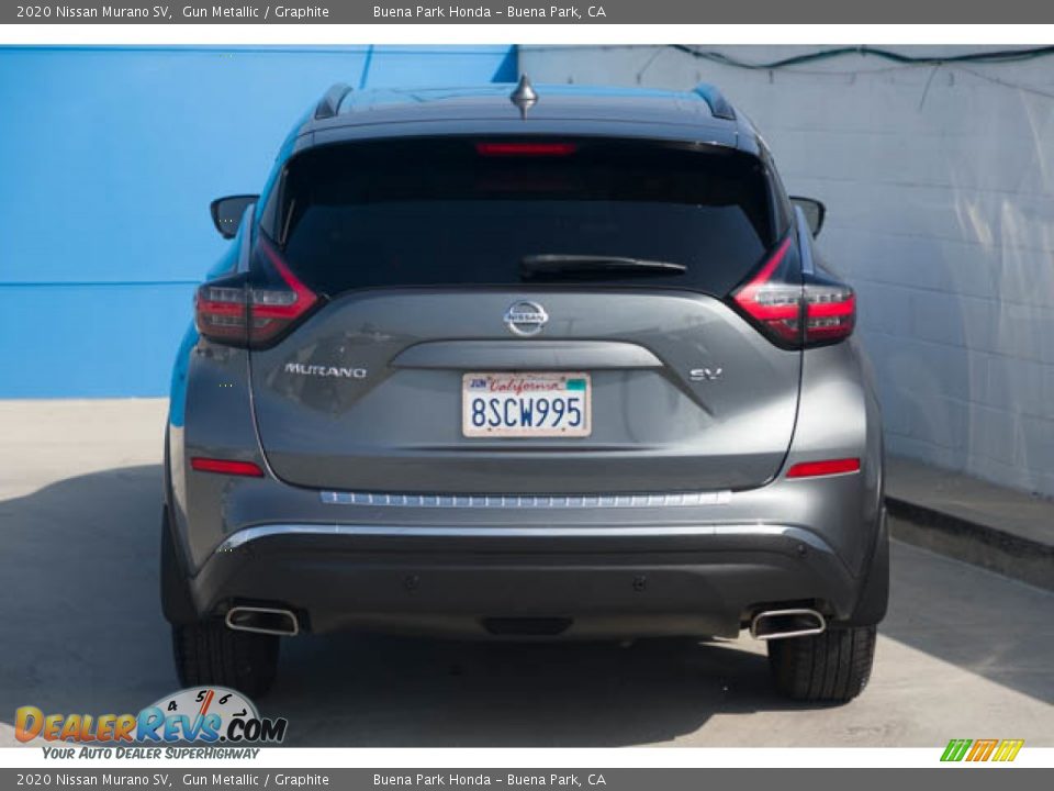 2020 Nissan Murano SV Gun Metallic / Graphite Photo #9