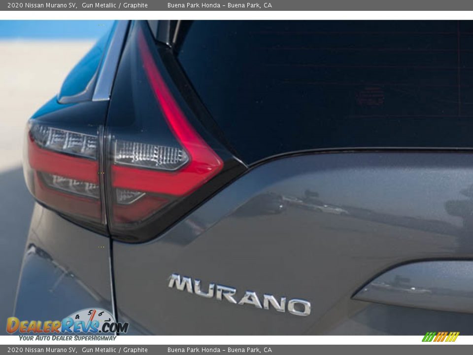 2020 Nissan Murano SV Gun Metallic / Graphite Photo #10