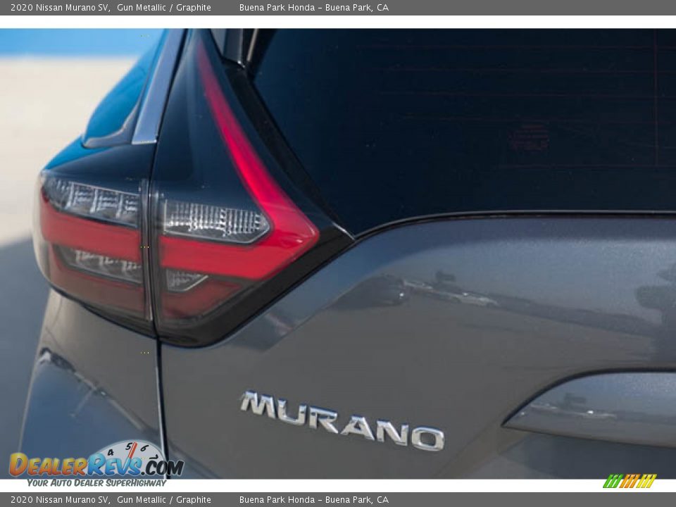 2020 Nissan Murano SV Gun Metallic / Graphite Photo #10