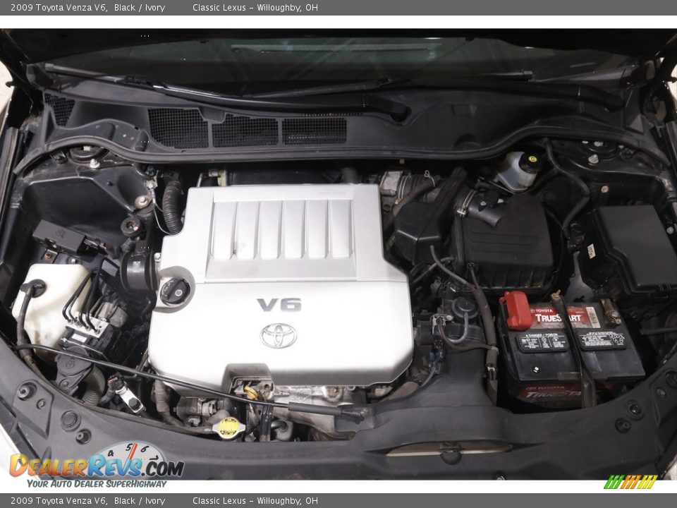 2009 Toyota Venza V6 Black / Ivory Photo #19