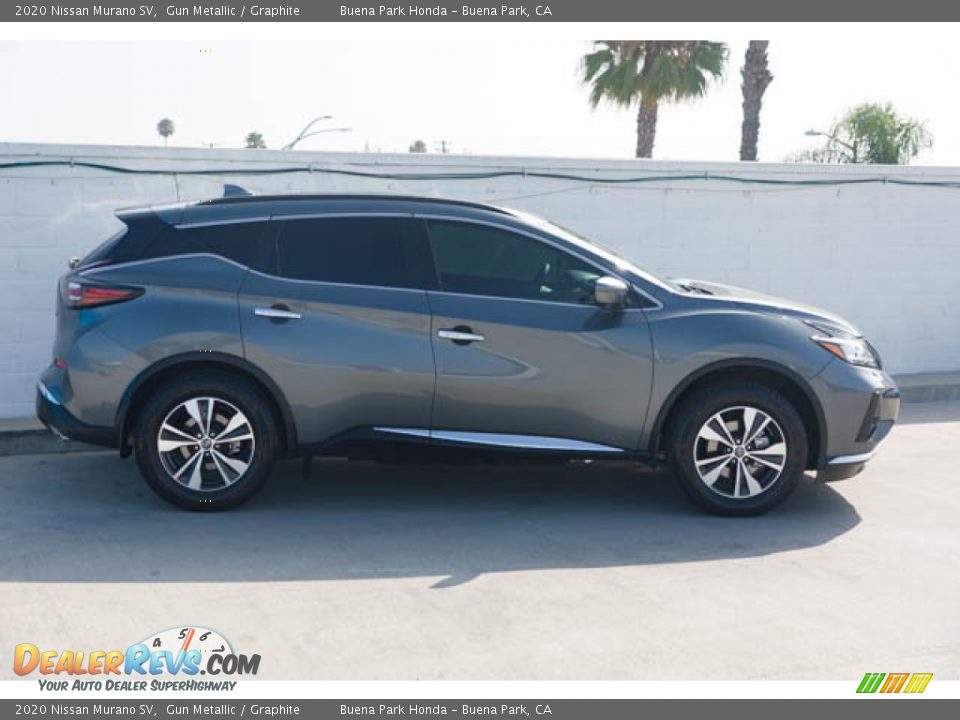 2020 Nissan Murano SV Gun Metallic / Graphite Photo #12