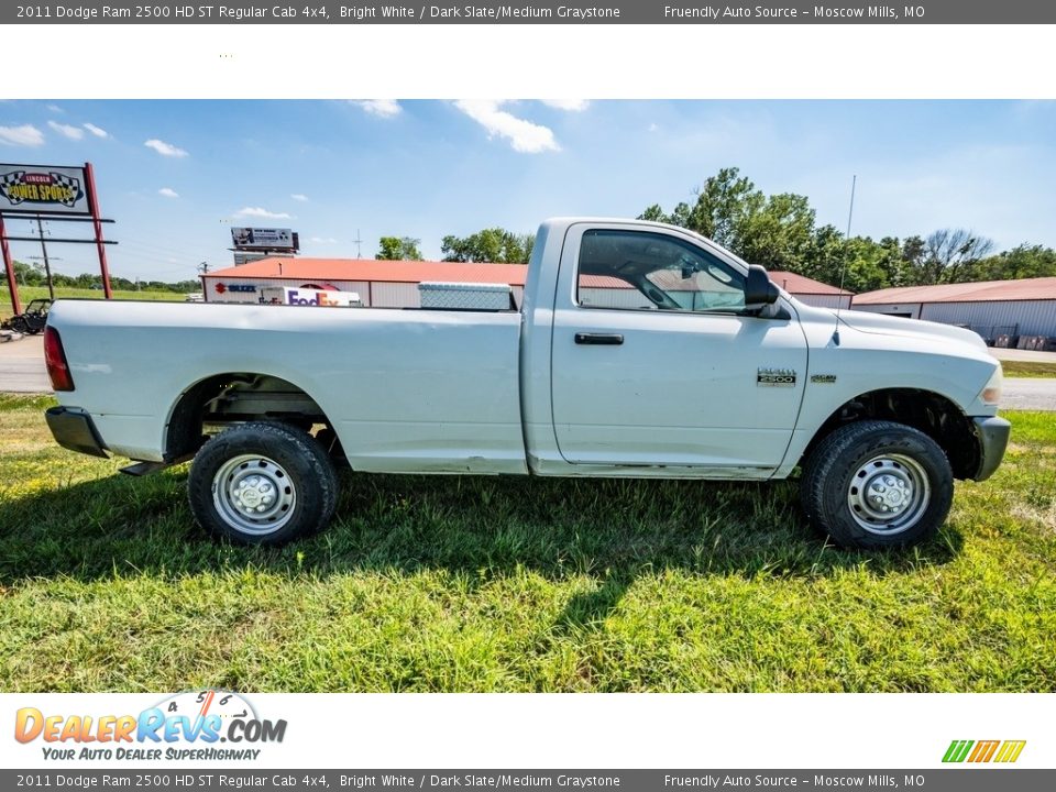 2011 Dodge Ram 2500 HD ST Regular Cab 4x4 Bright White / Dark Slate/Medium Graystone Photo #3