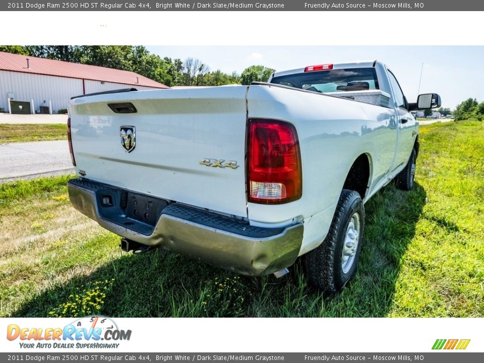 2011 Dodge Ram 2500 HD ST Regular Cab 4x4 Bright White / Dark Slate/Medium Graystone Photo #4