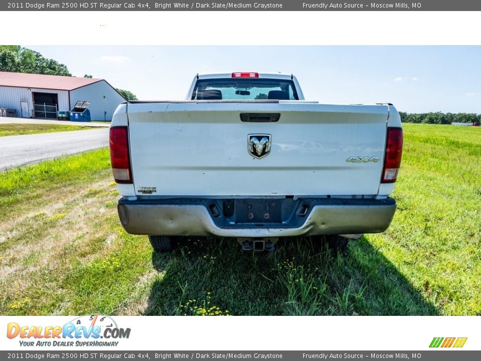 2011 Dodge Ram 2500 HD ST Regular Cab 4x4 Bright White / Dark Slate/Medium Graystone Photo #5