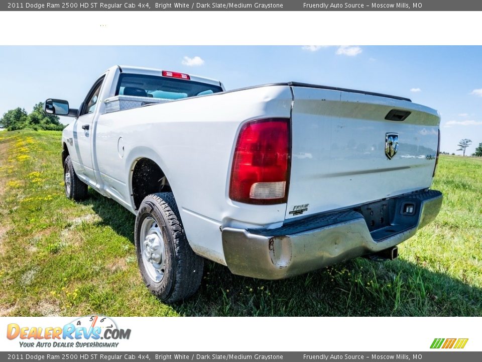 2011 Dodge Ram 2500 HD ST Regular Cab 4x4 Bright White / Dark Slate/Medium Graystone Photo #6