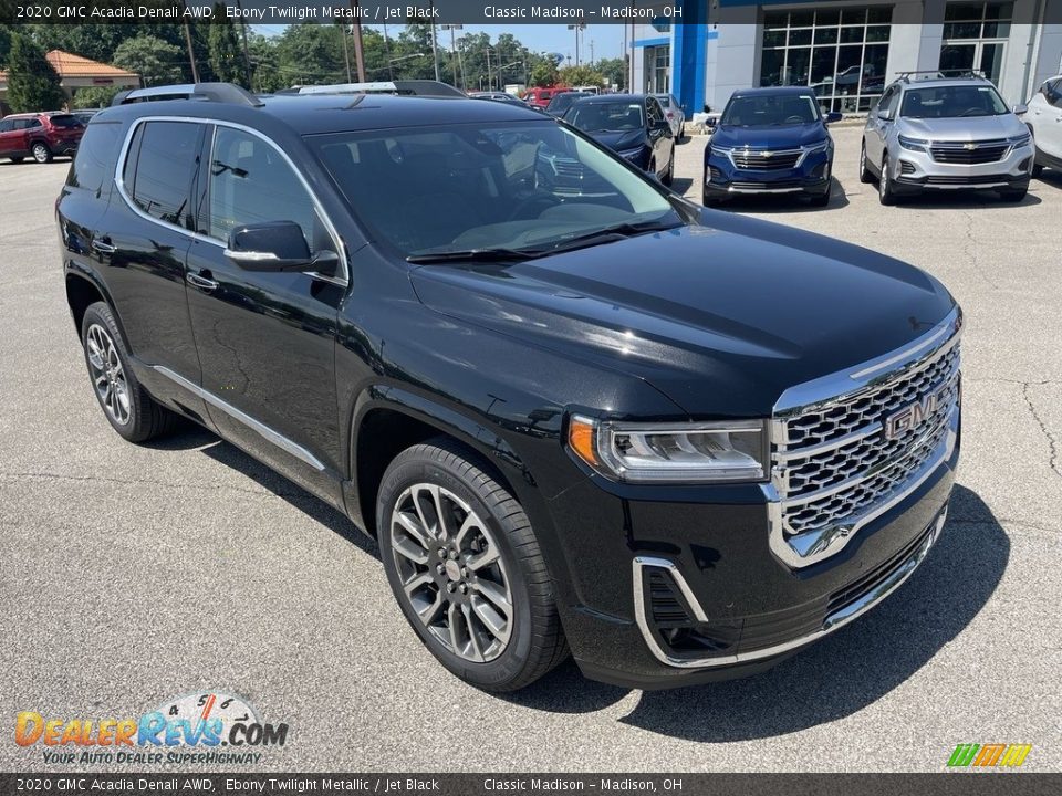 2020 GMC Acadia Denali AWD Ebony Twilight Metallic / Jet Black Photo #4
