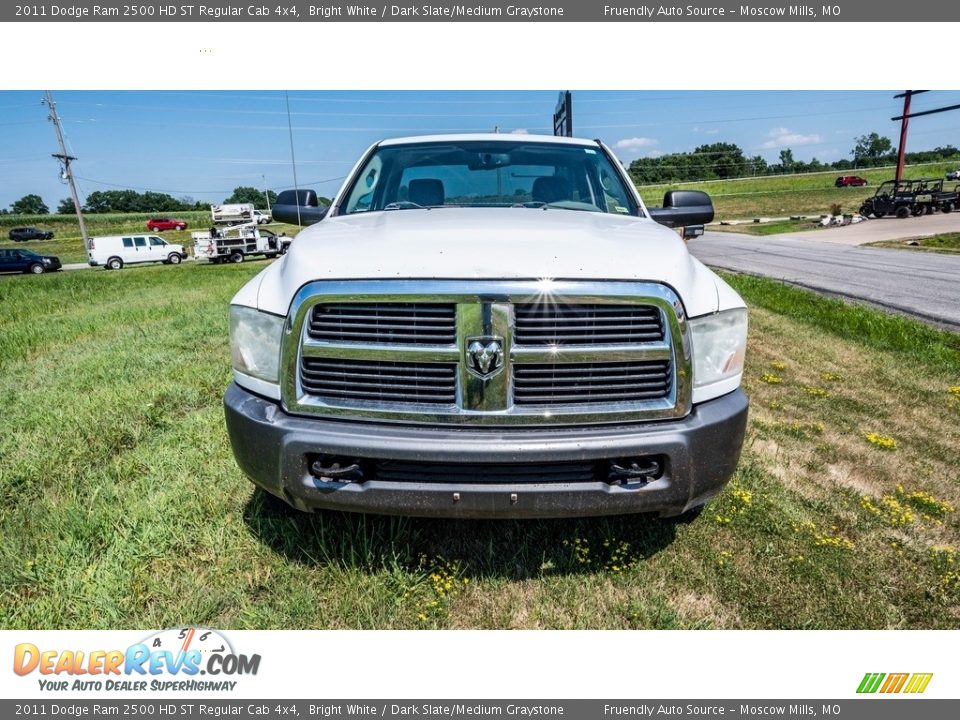 2011 Dodge Ram 2500 HD ST Regular Cab 4x4 Bright White / Dark Slate/Medium Graystone Photo #9