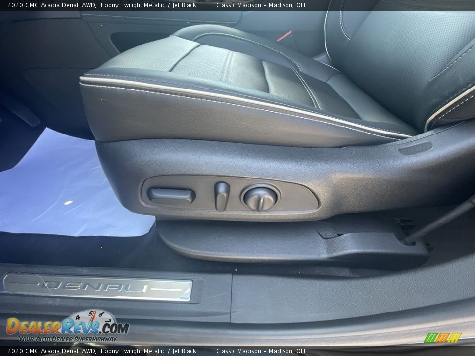 2020 GMC Acadia Denali AWD Ebony Twilight Metallic / Jet Black Photo #7
