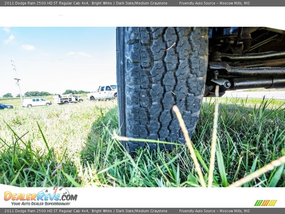 2011 Dodge Ram 2500 HD ST Regular Cab 4x4 Bright White / Dark Slate/Medium Graystone Photo #11