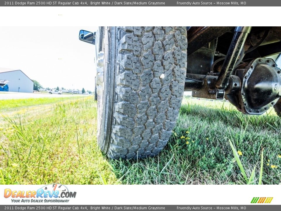 2011 Dodge Ram 2500 HD ST Regular Cab 4x4 Bright White / Dark Slate/Medium Graystone Photo #14